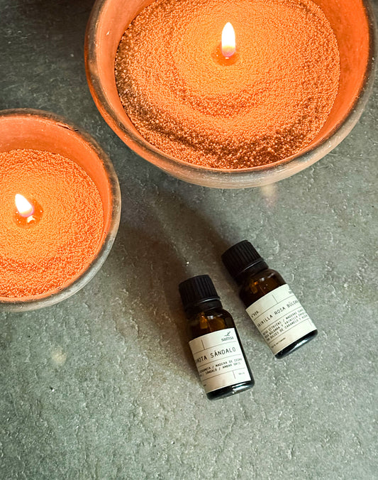 kit con aromas naturales para ritual