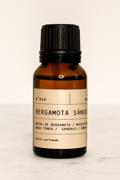 aroma bergamota sándalo