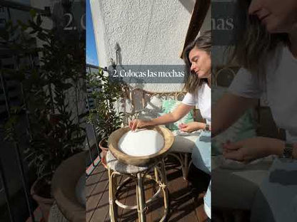 Caja Deluxe Vela de Arena Perlada